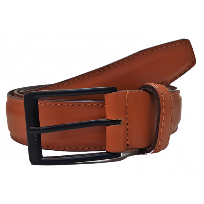 brown tan leather belt