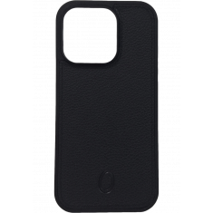 iphone 16 Leather phone covers- full leather phone cover- 1phone 16- oxhide IPH Black