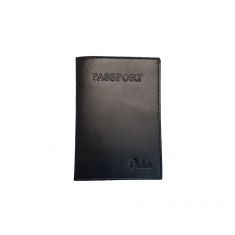 Leather Passport Holder - Passport Cover Leather - Leather Passport Case - Passport Pouch - Oxhide JG4200 - BLACK