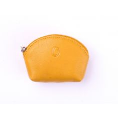 Oxhide Leather Coin Purse 2243 Yellow
