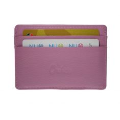 Leather Card Holder - Leather cardholder - Leather Card Case - Leather Card Pouch - Card Sleeve - Oxhide JG4181 Purple