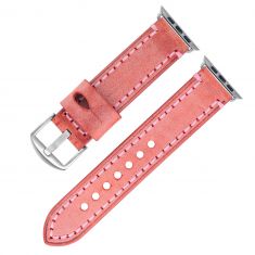 Leather Apple watch strap Pink  38,40,41- OXHIDE