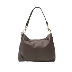 Handbag Women - Leather Tote Bag - Designer Handbag - Grain Leather Handbag - Grey Tote Bag - Oxhide J10025