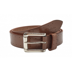 Casual Brown Leather Belt for Men