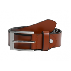Casual Leather Belt Men - Full Grain Leather Belt  Tan Leather Belt - BLC22 Oxhide Tan