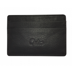 Leather Card Holder - Leather cardholder - Leather Card Case - Leather Card Pouch - Card Sleeve - Oxhide JG4181P BLACK 