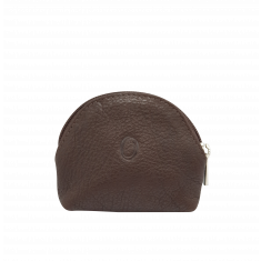 Oxhide Leather Coin Purse JG2243 BROWN