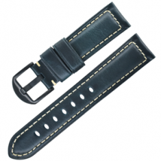 Leather watch strap Royal Blue 20,22,24 mm - OXHIDE