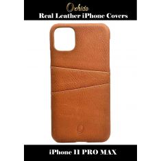 iPhone Leather Case - iPhone Cover for 11 Pro Max - iPhone Cover with Card Holder