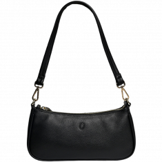 Sling Bag for Women - Crossbody Leather Bag for Women - New Style Small Leather Handbag -Oxhide Sling Bag - Layla - Top Grain Leather - Oxhide J0062 Black