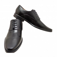 Formal Mens Leather Shoes Classic Black
