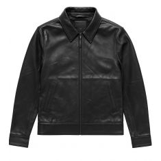 Real Leather Jacket Black- Lamb skin Jacket- Jacket for Men- Oxhide RI58