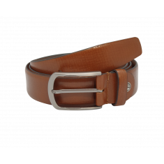 Formal Tan Leather Belt for Men 