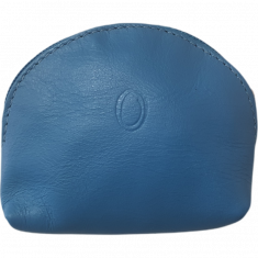 Oxhide Leather Coin Purse JG2243 BLUE