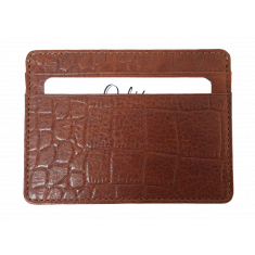 Leather Card Holder - Leather cardholder - Leather Card Case - Leather Card Pouch - Card Sleeve - Oxhide 4181  CRC