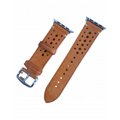 Leather Apple watch strap Tan Designer 42,44,45 mm - OXHIDE