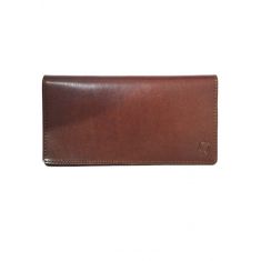 Long Leather Wallet for Men - Genuine Leather Wallet - Brown Wallet - Men Long Wallet with Zip - 4424 Oxhide