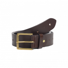 Brown Casual Leather Belt Men - Full Grain Leather Belt - Leather Belt Men For Jean - Brown Leather Belt  - Wide Leather Belt 38mm- BLC2 Oxhide Brown