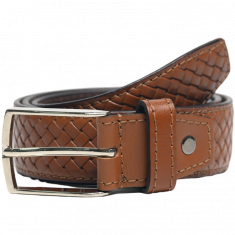 Leather Belt Men - Top Grain Leather Belt - Formal Belt Men - Business Belt in Brown Leather - Oxhide GL2 BROWN
