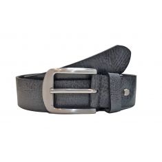 Casual Leather Belt Men - Full Grain Leather Belt - Leather Belt Men For Jean - Grey Leather Belt - Wide Leather Belt 38mm- BLC23 Oxhide Grey