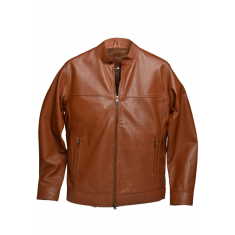 Real Leather Jacket Brown- Lamb skin Jacket- Jacket for Men- Oxhide FK05