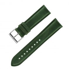 Leather watch strap Green stitch 20,22,24 mm - OXHIDE
