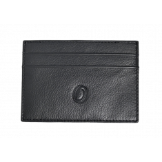Leather Card Holder - Leather cardholder - Leather Card Case - Leather Card Pouch - Card Sleeve - Oxhide J0054 BLACK 