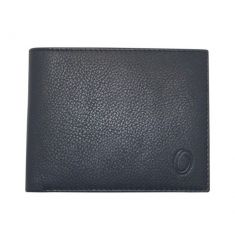 Leather slim Wallet For Men - Minimalist Bifold Wallet - Full Grain Leather Wallet  -Oxhide J0003CP BLK