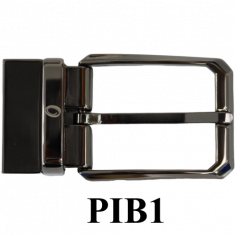 Men's Reversible Buckle 35mm width Metal Alloy Belt Buckle Replacement Pin Buckle -Oxhide PIBl