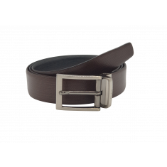 Reversible Formal Leather Belt for Men