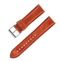 Leather watch strap Tan stitch 20,22, 24 mm - OXHIDE