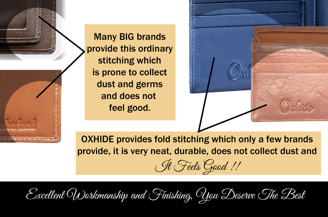 RFID Blocking Card, Oxhide Leather